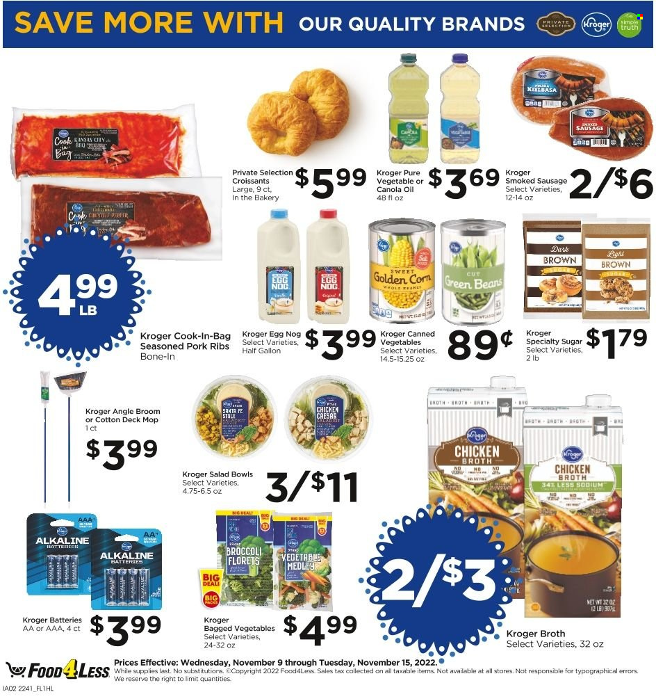 Food 4 Less ad - 11/09/2022 - 11/15/2022. Page 2