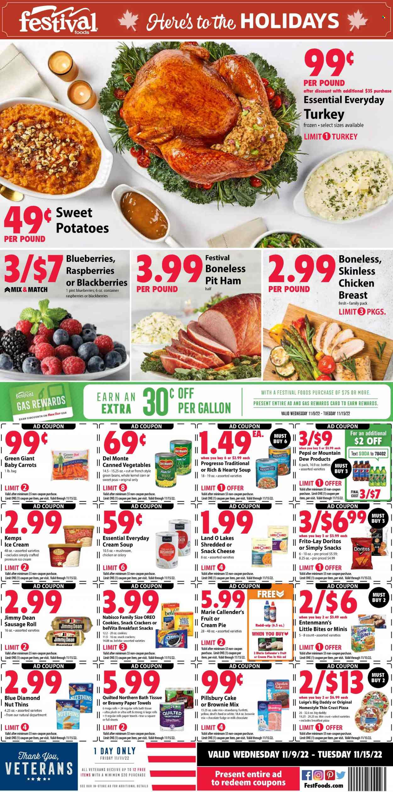 Festival Foods ad - 11/09/2022 - 11/15/2022. Page 1