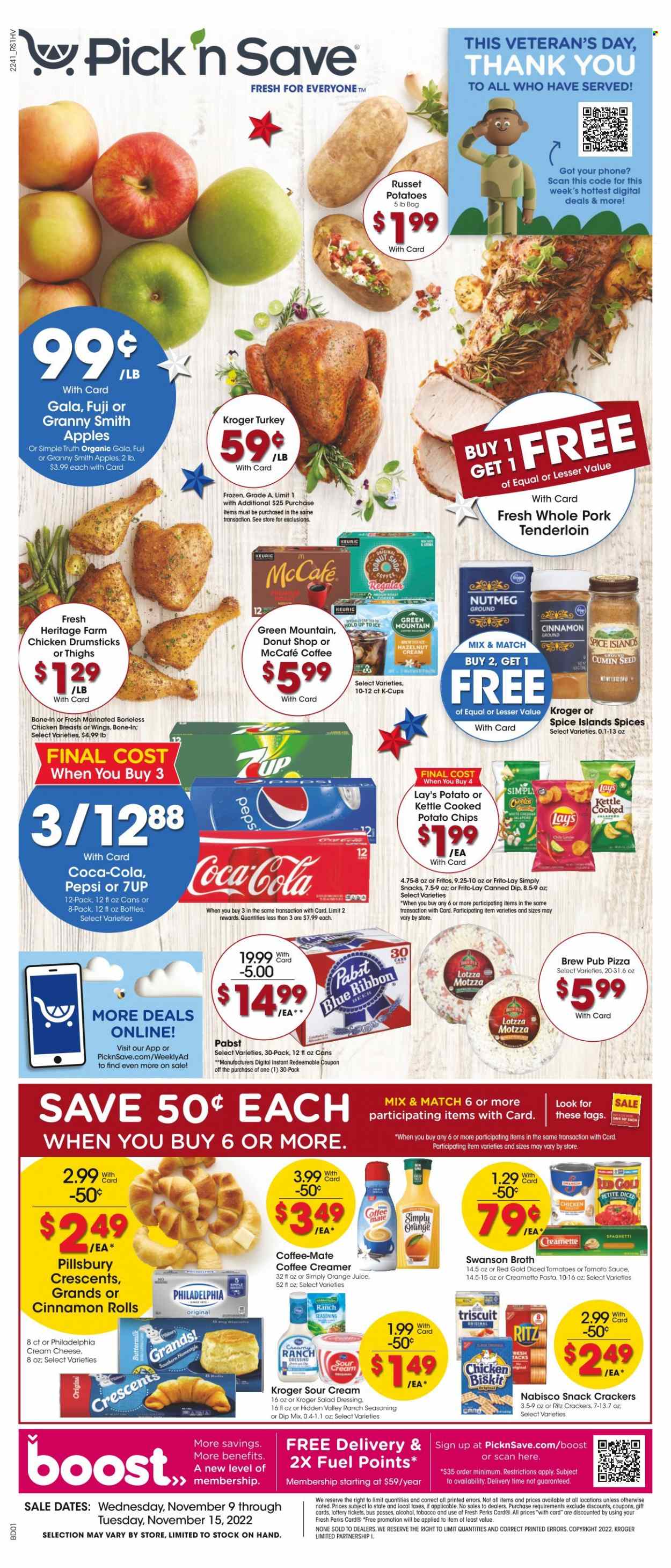 Pick ‘n Save ad - 11/09/2022 - 11/15/2022. Page 1