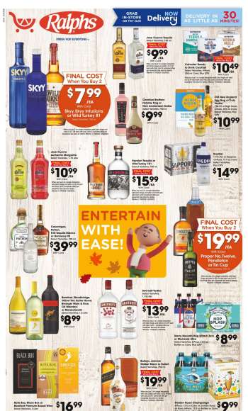 Ralphs Flyer - 11/09/2022 - 12/06/2022.