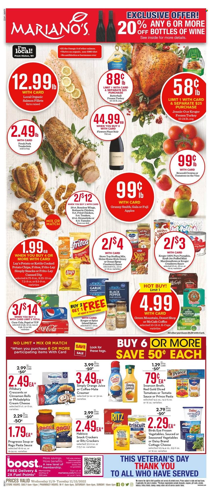 Mariano’s ad - 11/09/2022 - 11/15/2022. Page 1