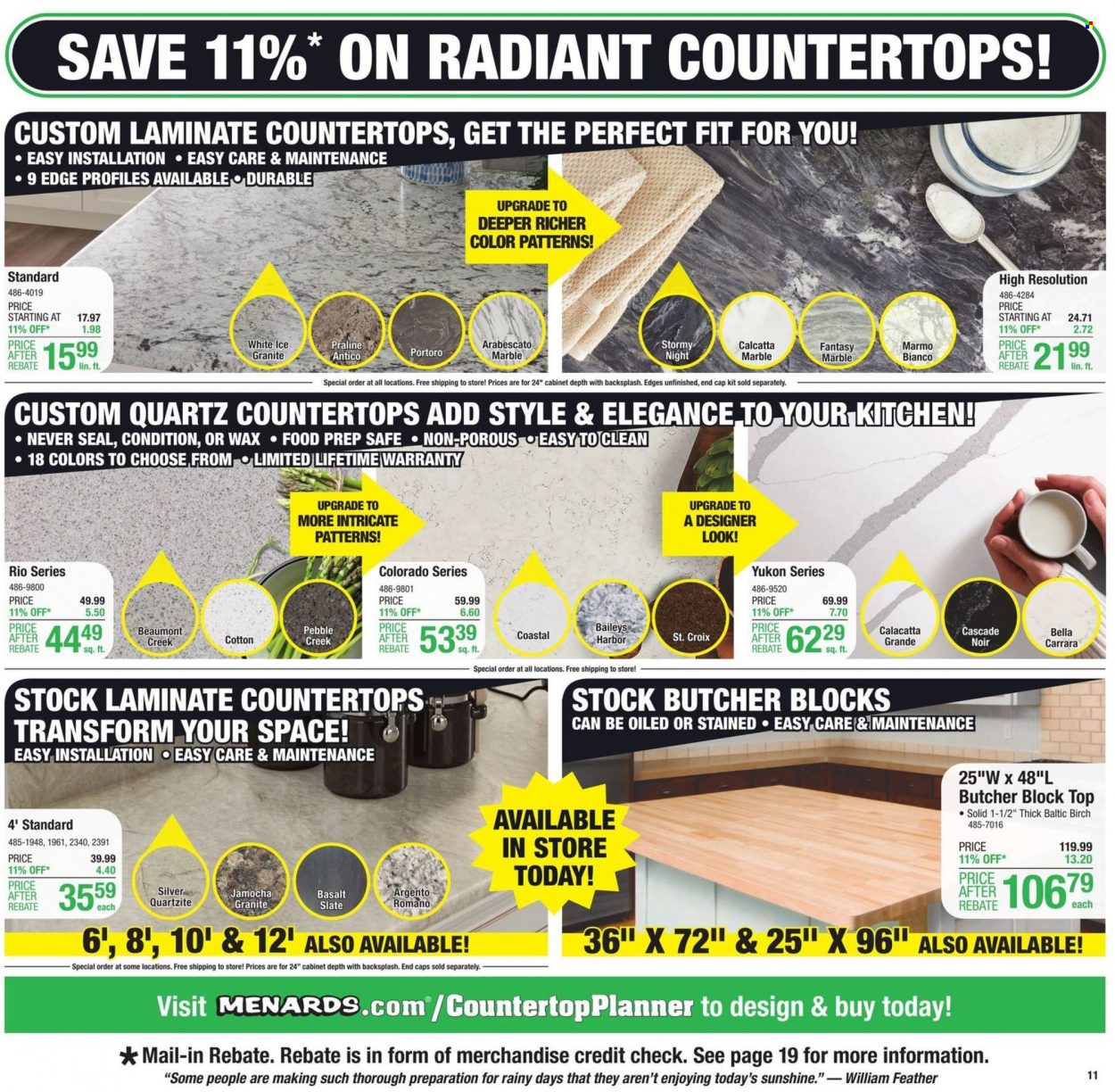 Menards ad - 11/10/2022 - 11/24/2022. Page 13
