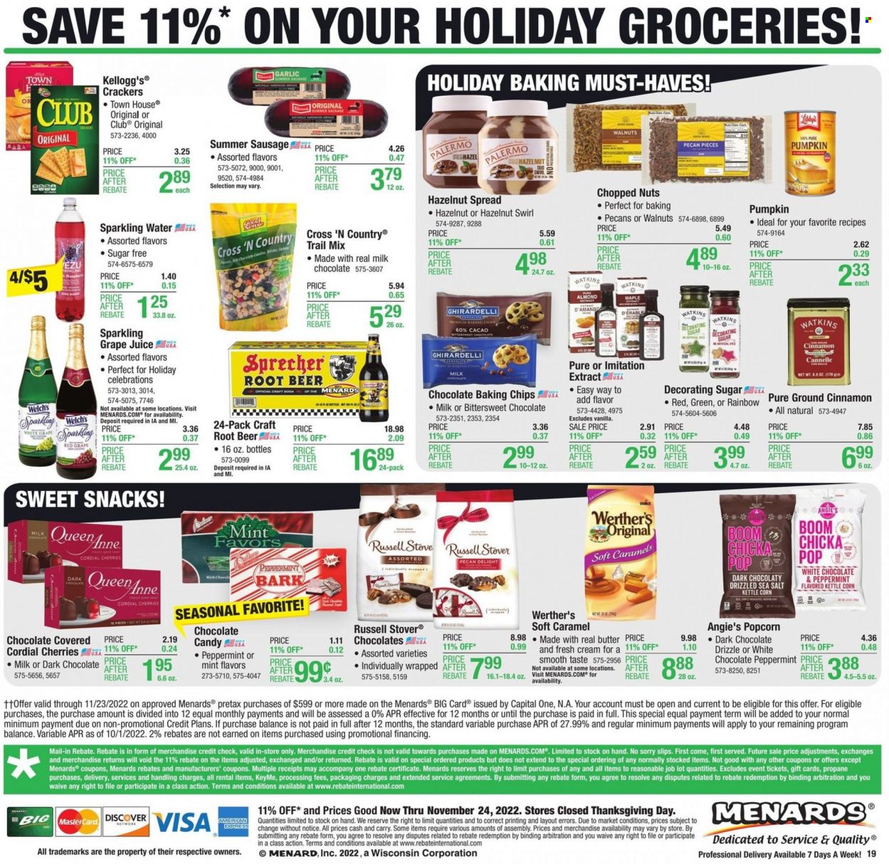 Menards ad - 11/10/2022 - 11/24/2022. Page 22