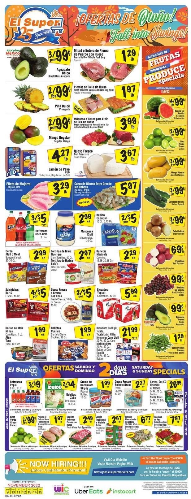 El Super ad - 11/09/2022 - 11/15/2022. Page 1