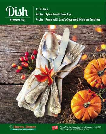 Harris Teeter Flyer - 11/02/2022 - 11/29/2022.