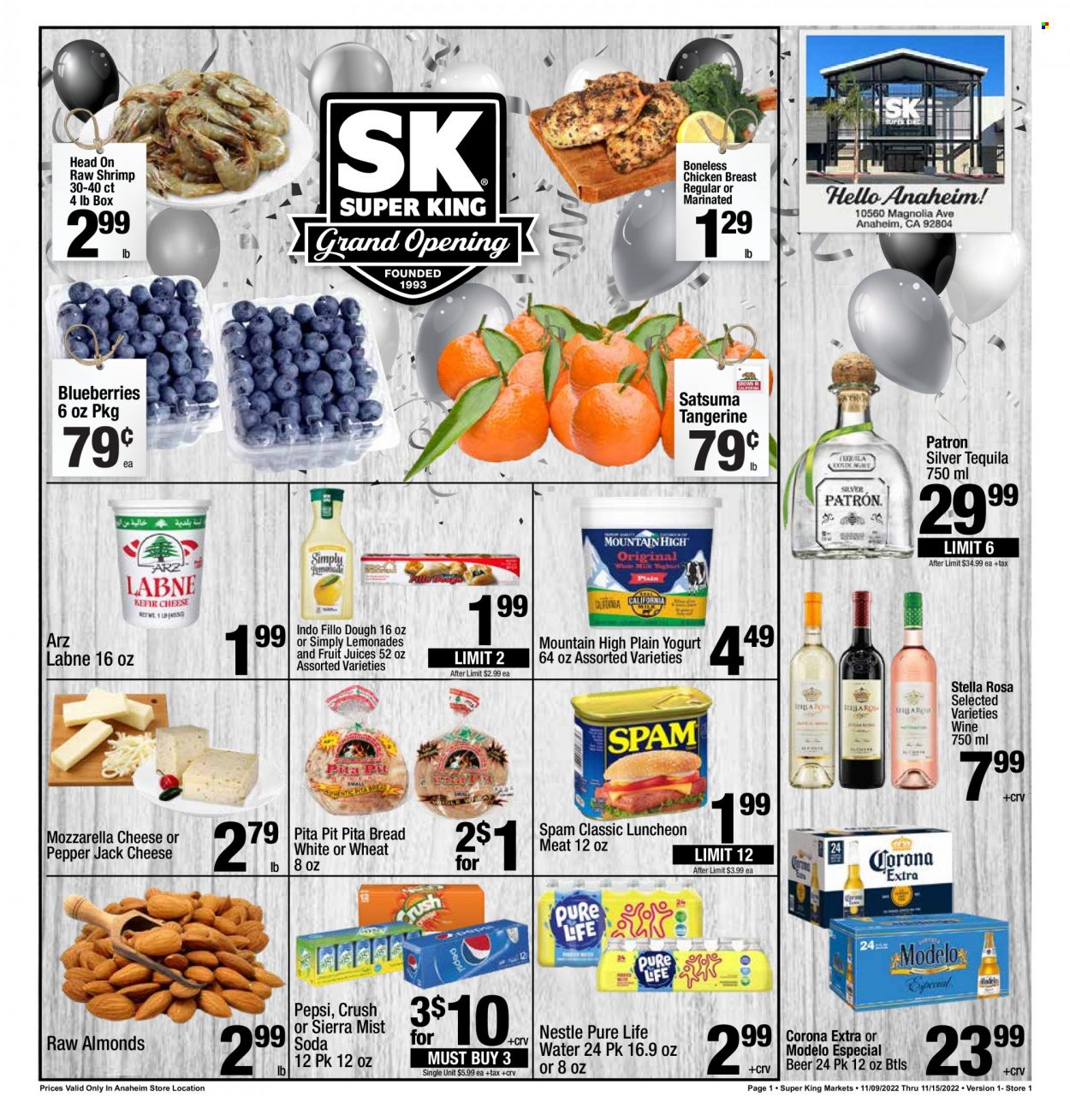 Super King Markets ad - 11/09/2022 - 11/15/2022. Page 1