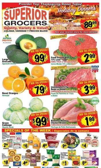 Superior Grocers Ad
