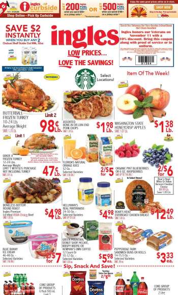 Ingles Flyer - 11/09/2022 - 11/15/2022.
