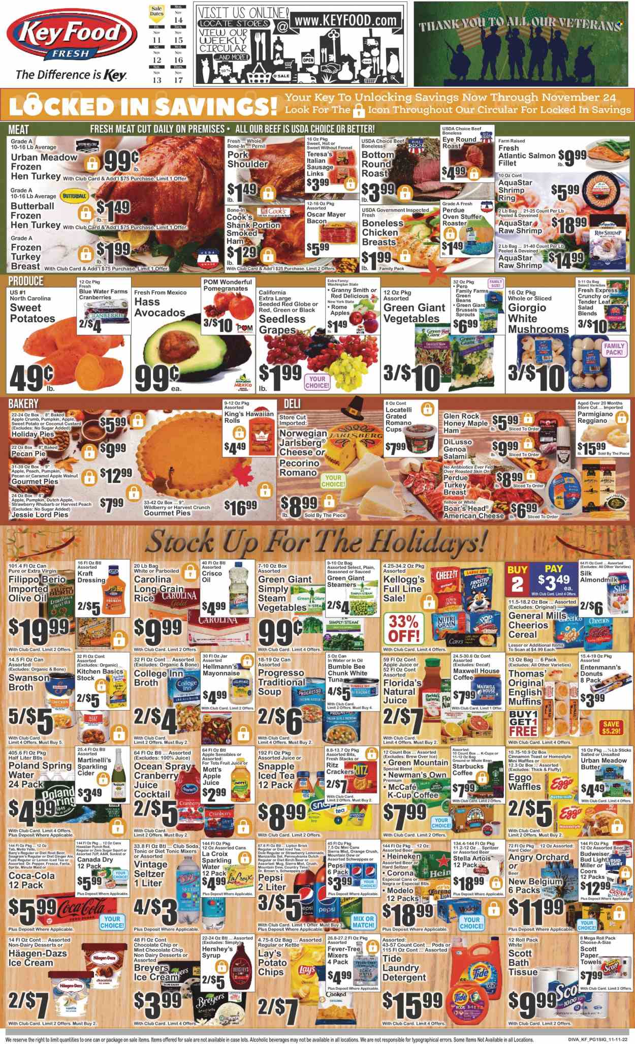 Key Food ad - 11/11/2022 - 11/17/2022. Page 1