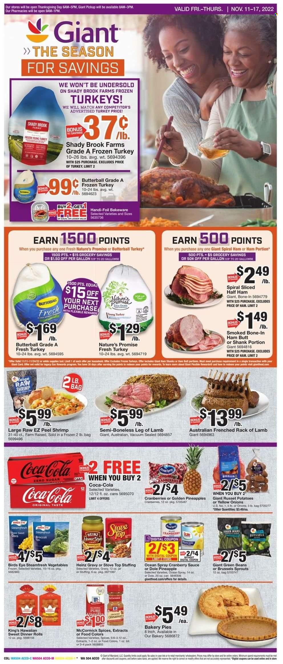 Giant Food ad - 11/11/2022 - 11/17/2022. Page 1