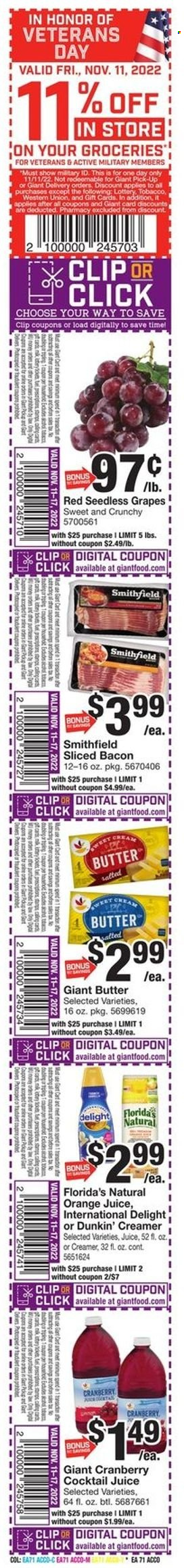 Giant Food ad - 11/11/2022 - 11/17/2022. Page 11