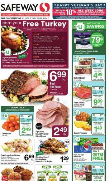 Safeway Flyer - 11/11/2022 - 11/17/2022.