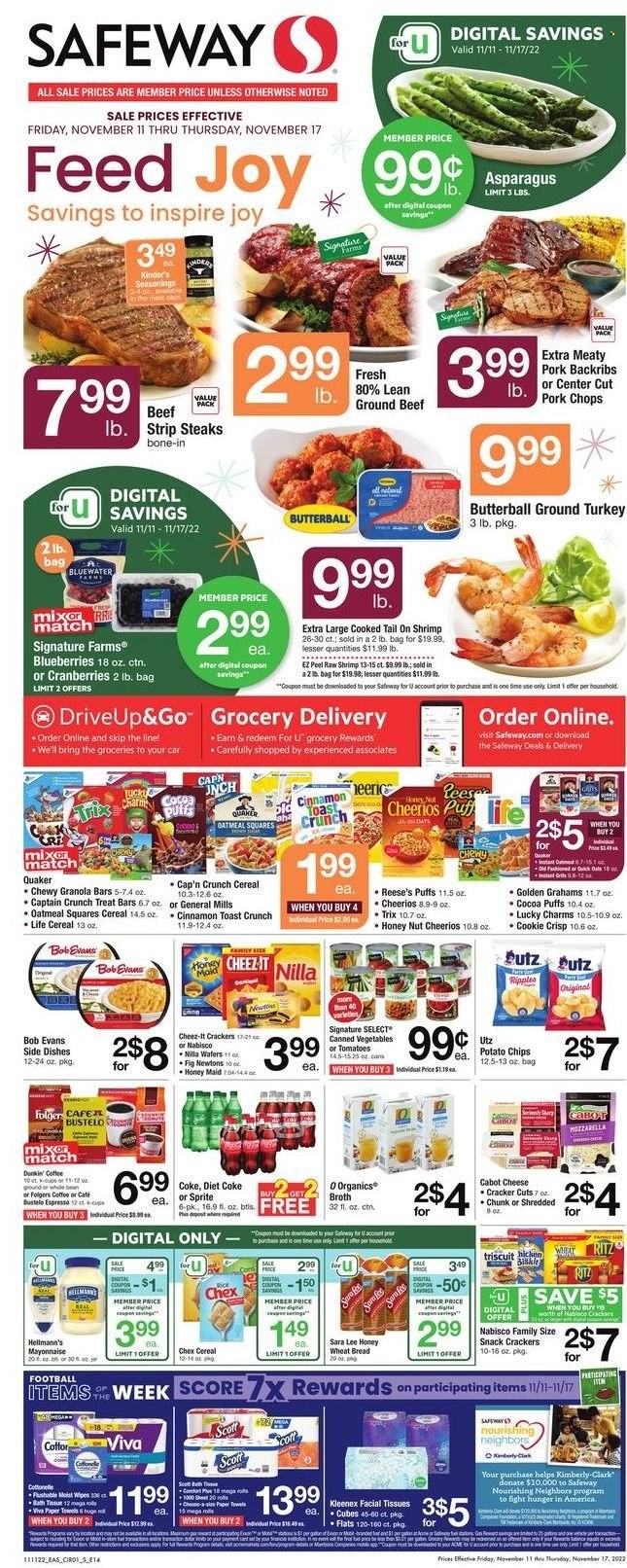 Safeway ad - 11/11/2022 - 11/17/2022. Page 3