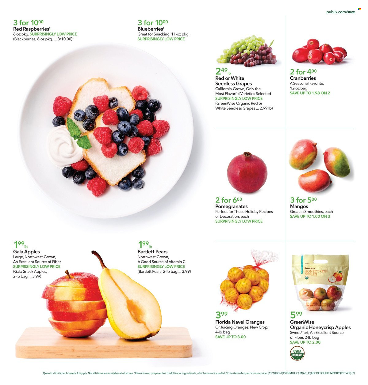 Publix ad - 11/10/2022 - 11/16/2022. Page 7