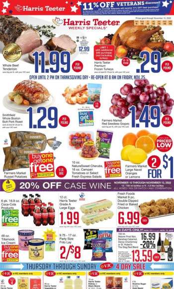 Harris Teeter Flyer - 11/09/2022 - 11/15/2022.