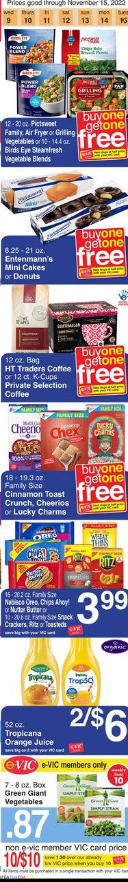Harris Teeter ad - 11/09/2022 - 11/15/2022. Page 12