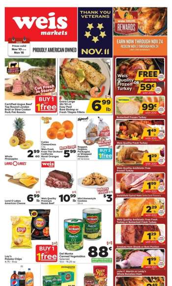 Weis Flyer - 11/10/2022 - 11/16/2022.