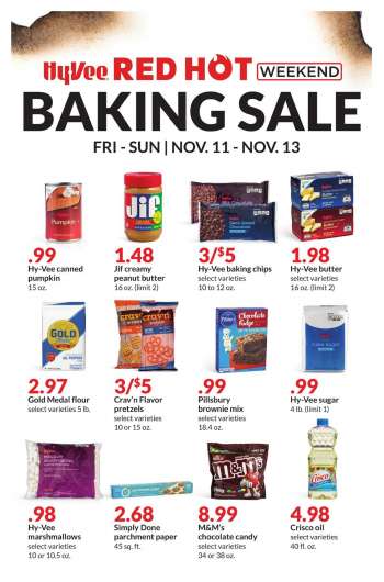 Hy-Vee Flyer - 11/11/2022 - 11/13/2022.