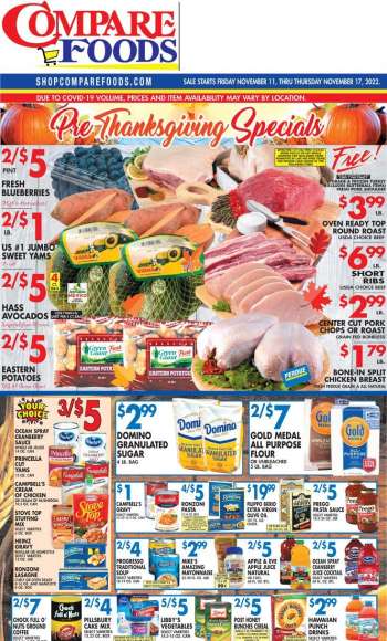 Compare Foods Flyer - 11/11/2022 - 11/17/2022.