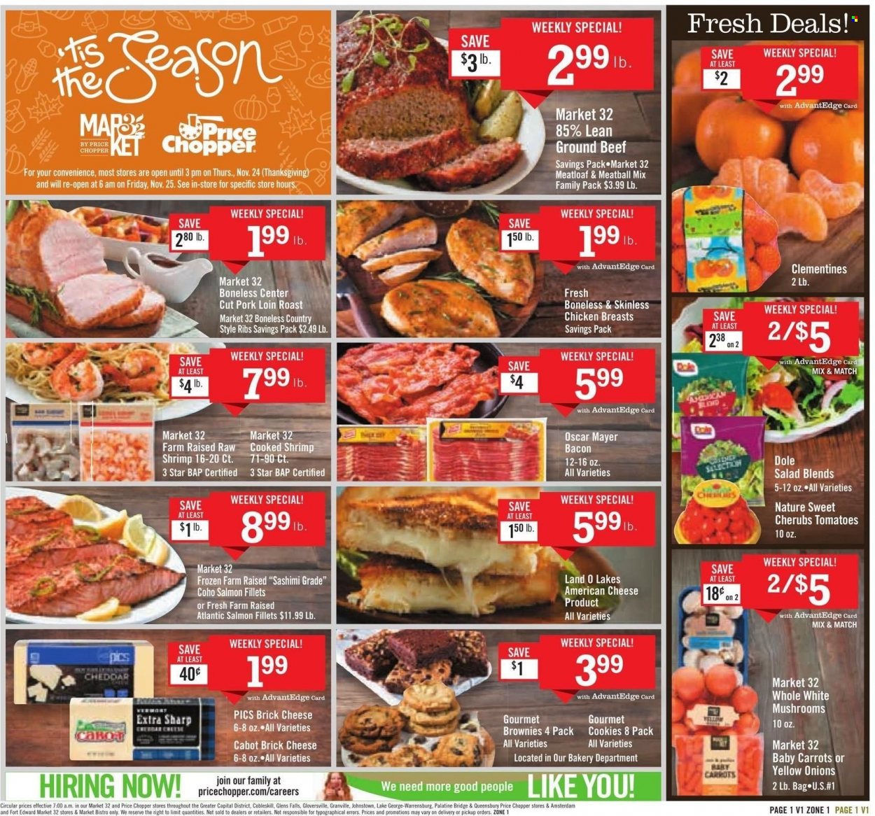 Price Chopper ad - 11/13/2022 - 11/19/2022. Page 1