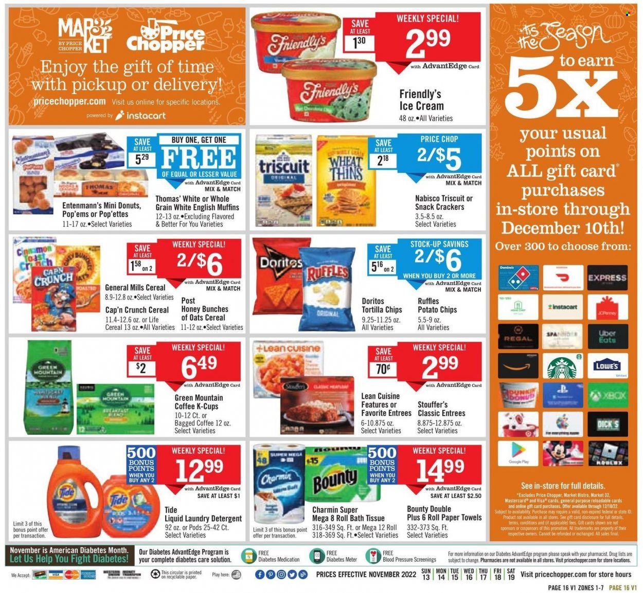 Price Chopper ad - 11/13/2022 - 11/19/2022. Page 16