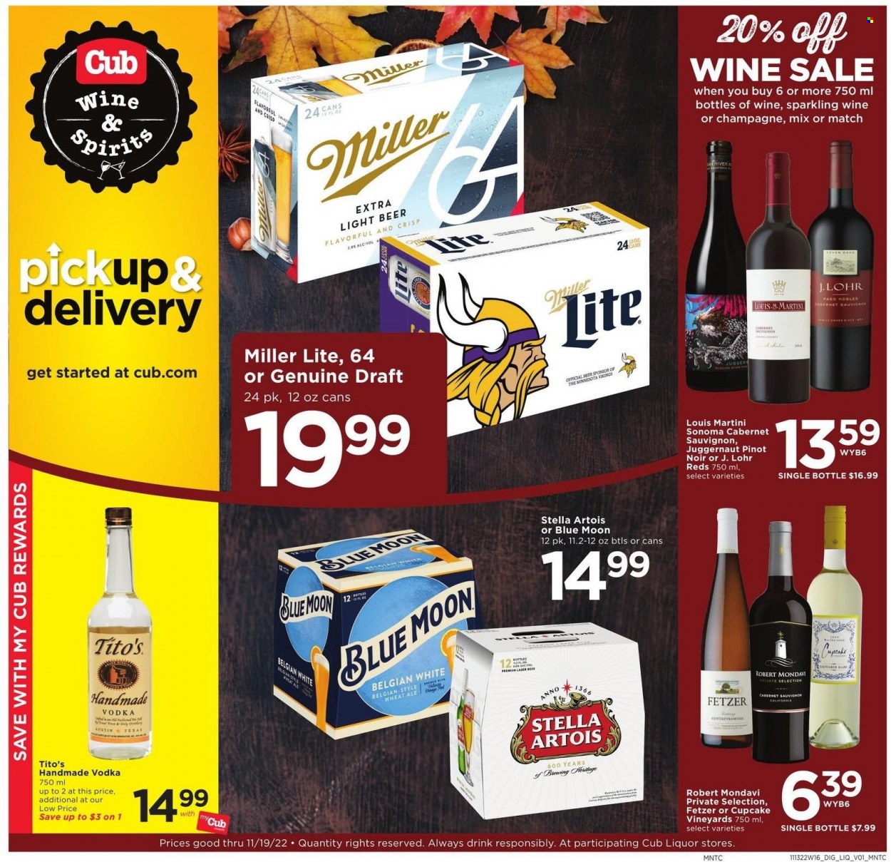 Cub Foods ad - 11/13/2022 - 11/19/2022. Page 1