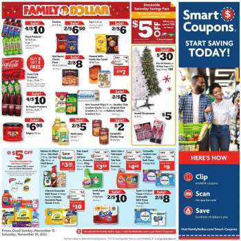 Family Dollar Flyer - 11/13/2022 - 11/19/2022.