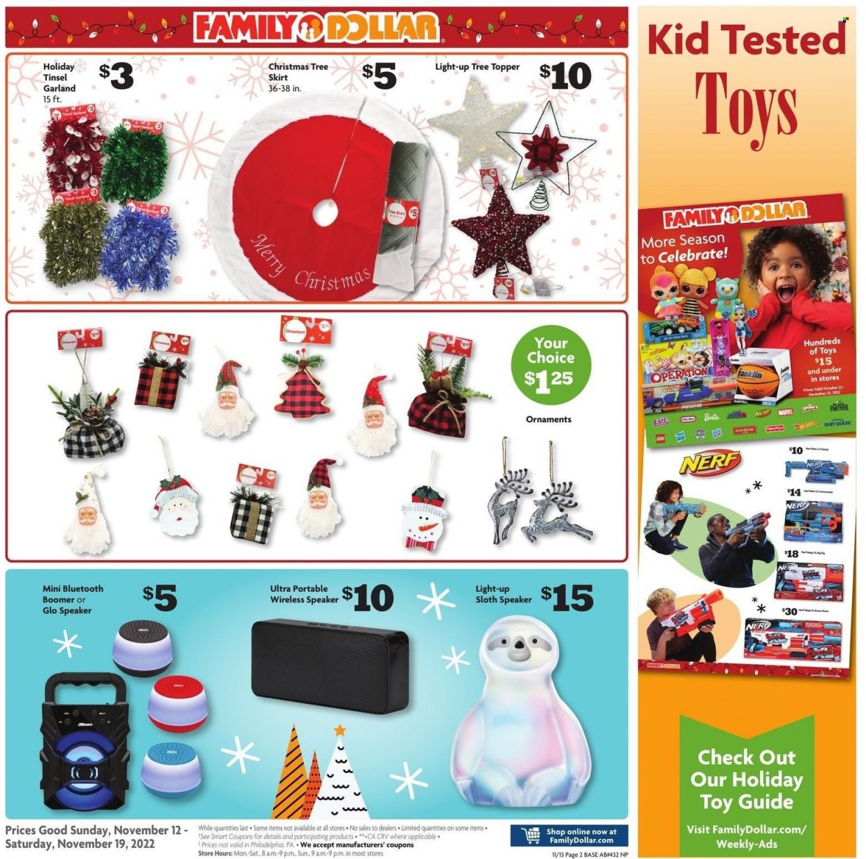 Family Dollar ad - 11/13/2022 - 11/19/2022. Page 4