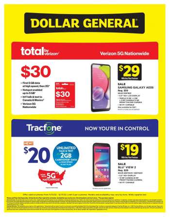 Dollar General Flyer - 11/13/2022 - 12/17/2022.