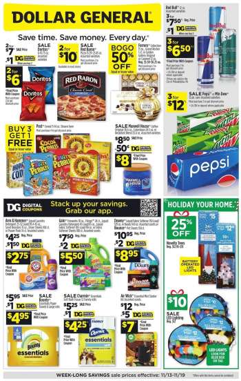 Dollar General Flyer - 11/13/2022 - 11/19/2022.