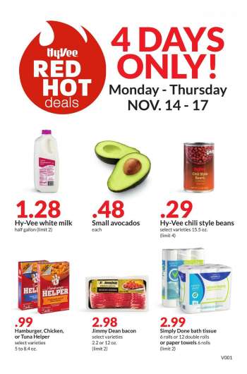 Hy-Vee Flyer - 11/14/2022 - 11/17/2022.