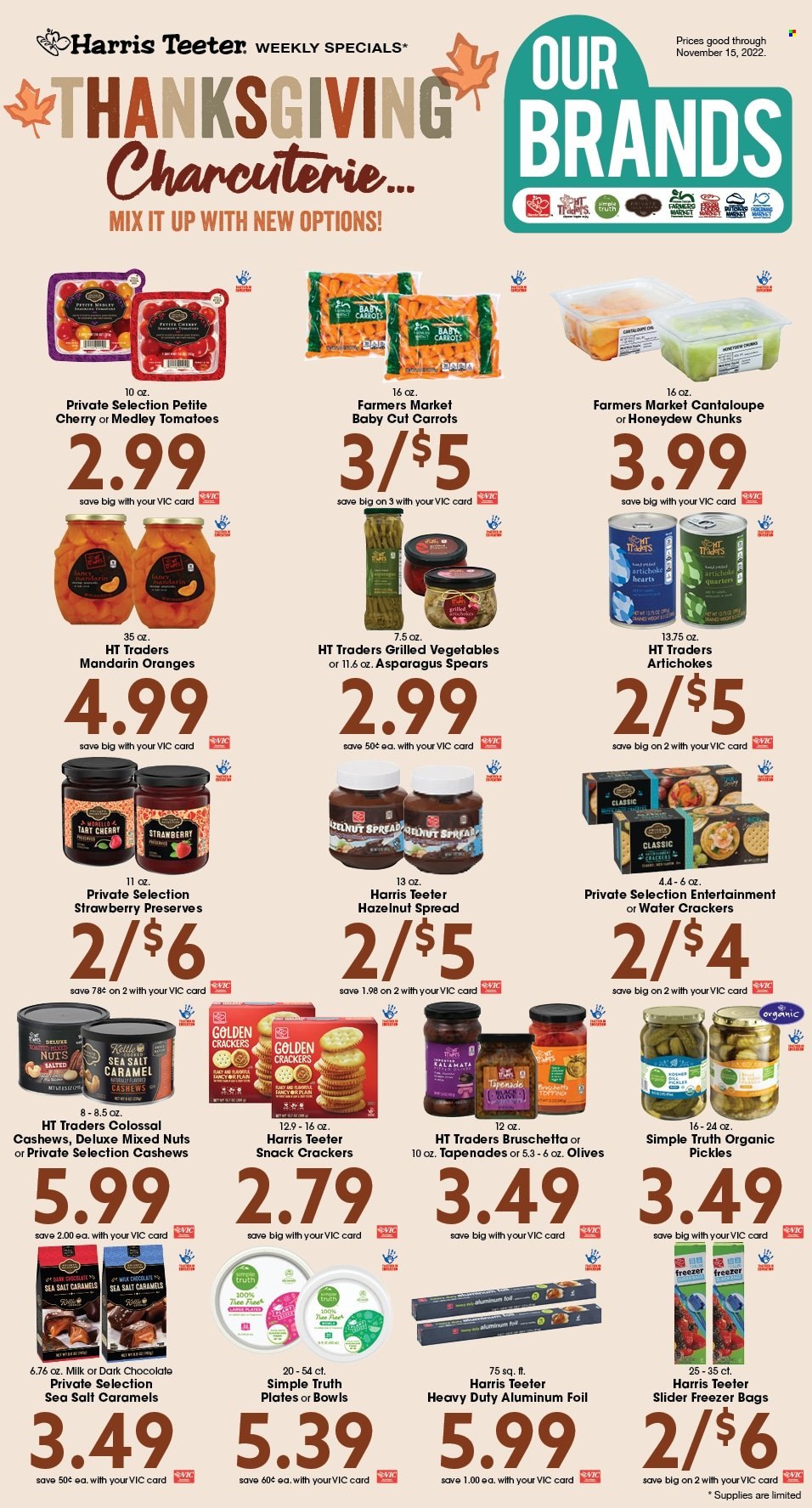 Harris Teeter ad - 11/08/2022 - 11/15/2022. Page 1