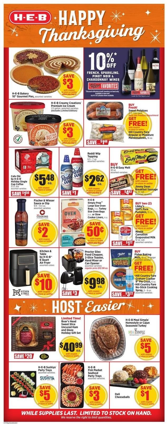 H-E-B ad - 11/16/2022 - 11/24/2022. Page 2