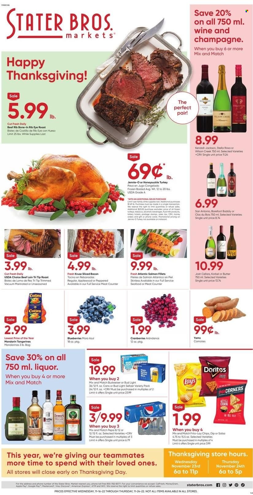 Stater Bros. ad - 11/16/2022 - 11/24/2022. Page 1