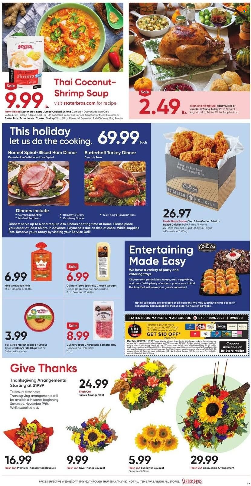 Stater Bros. ad - 11/16/2022 - 11/24/2022. Page 3