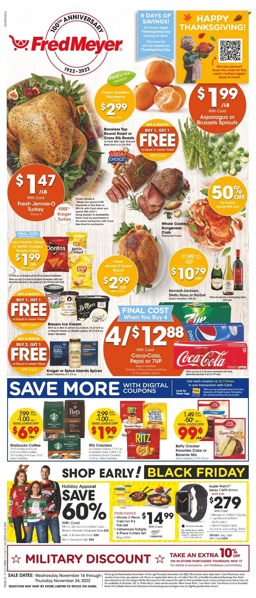 Fred Meyer ad - 11/16/2022 - 11/24/2022. Page 1