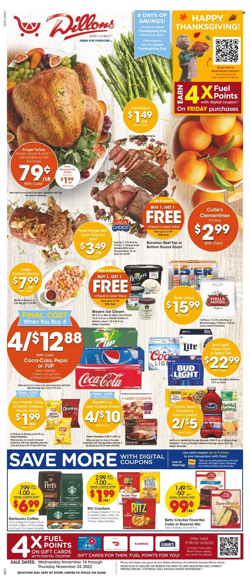 Dillons ad - 11/16/2022 - 11/24/2022. Page 1