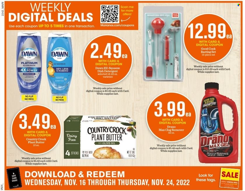 Mariano’s ad - 11/16/2022 - 11/24/2022. Page 12