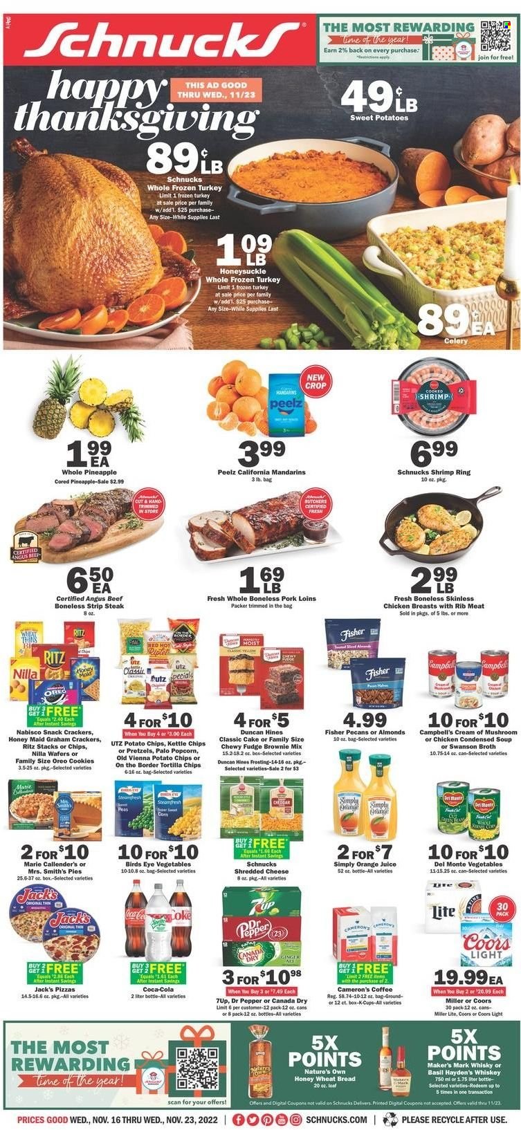 Schnucks ad - 11/16/2022 - 11/23/2022. Page 1