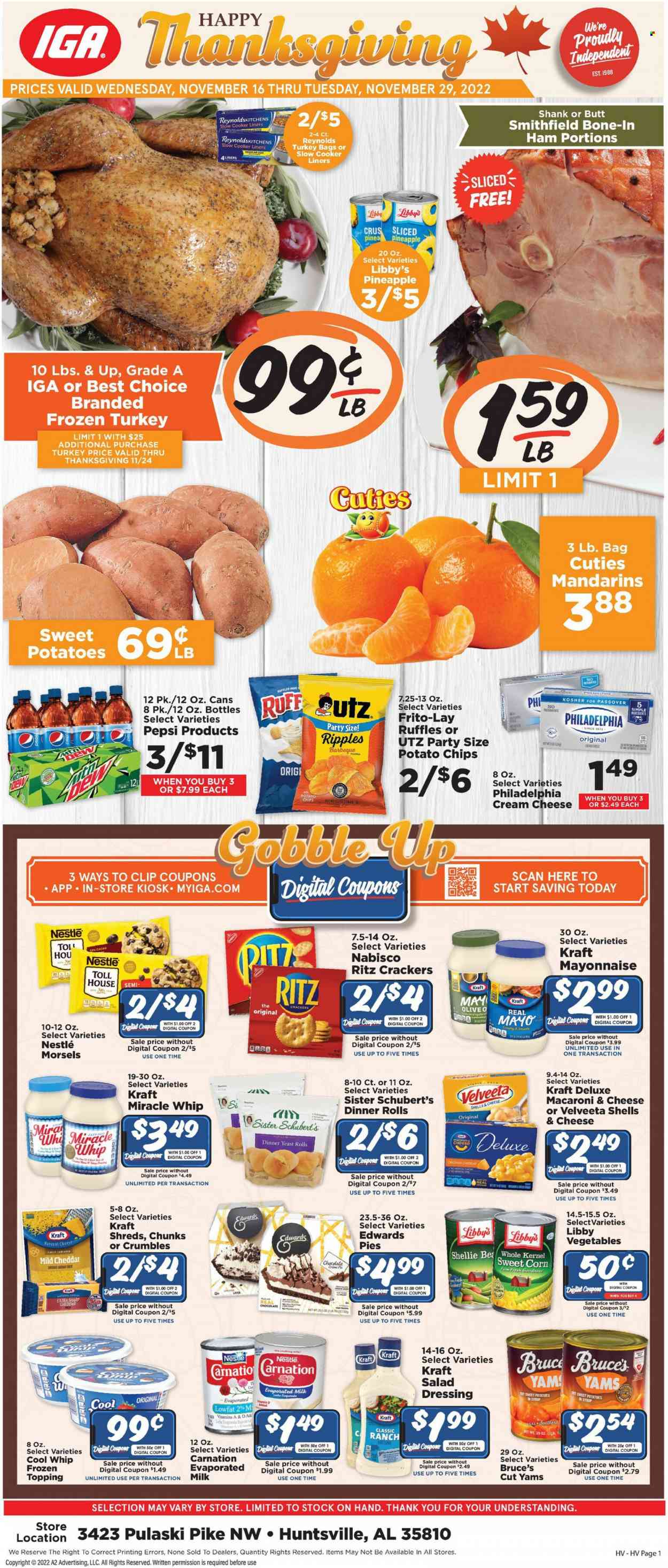 IGA ad - 11/16/2022 - 11/29/2022. Page 1