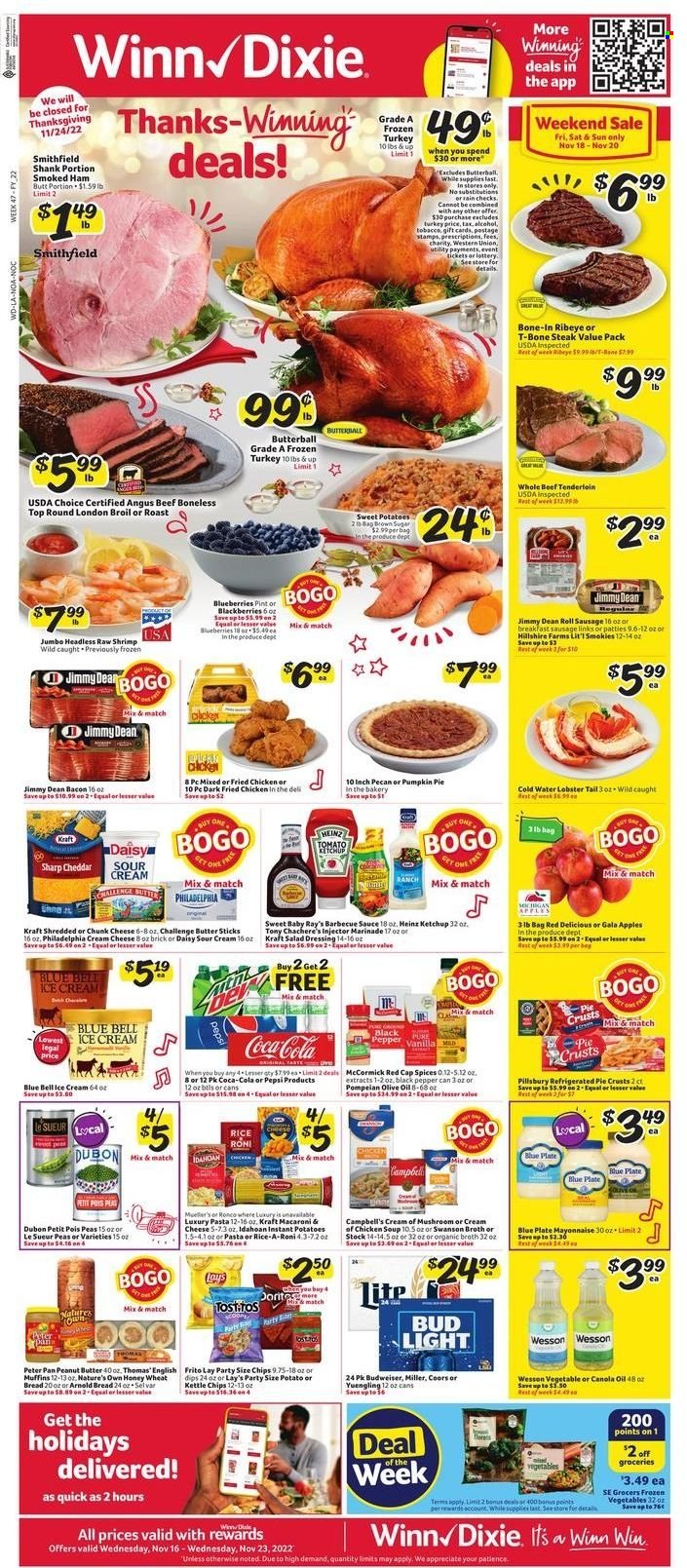 Winn Dixie ad - 11/16/2022 - 11/23/2022. Page 1