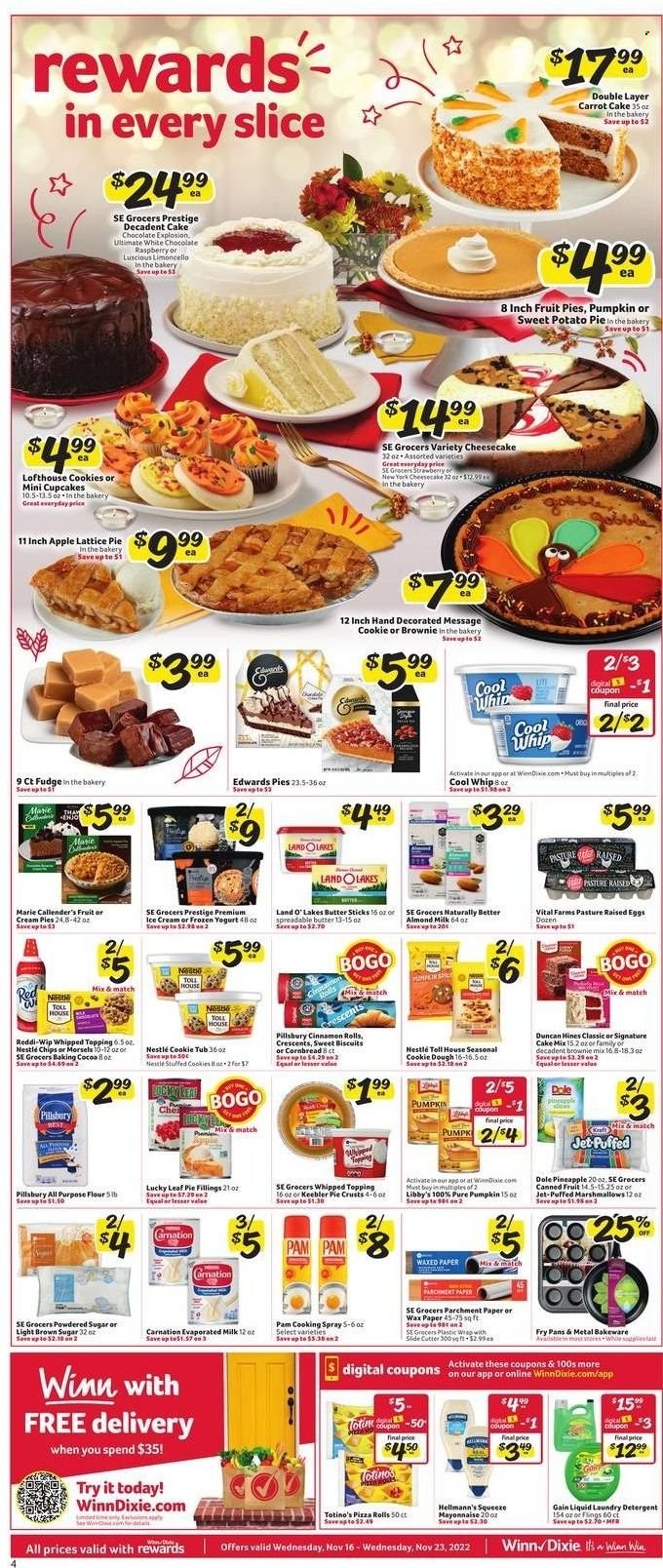 Winn Dixie ad - 11/16/2022 - 11/23/2022. Page 4