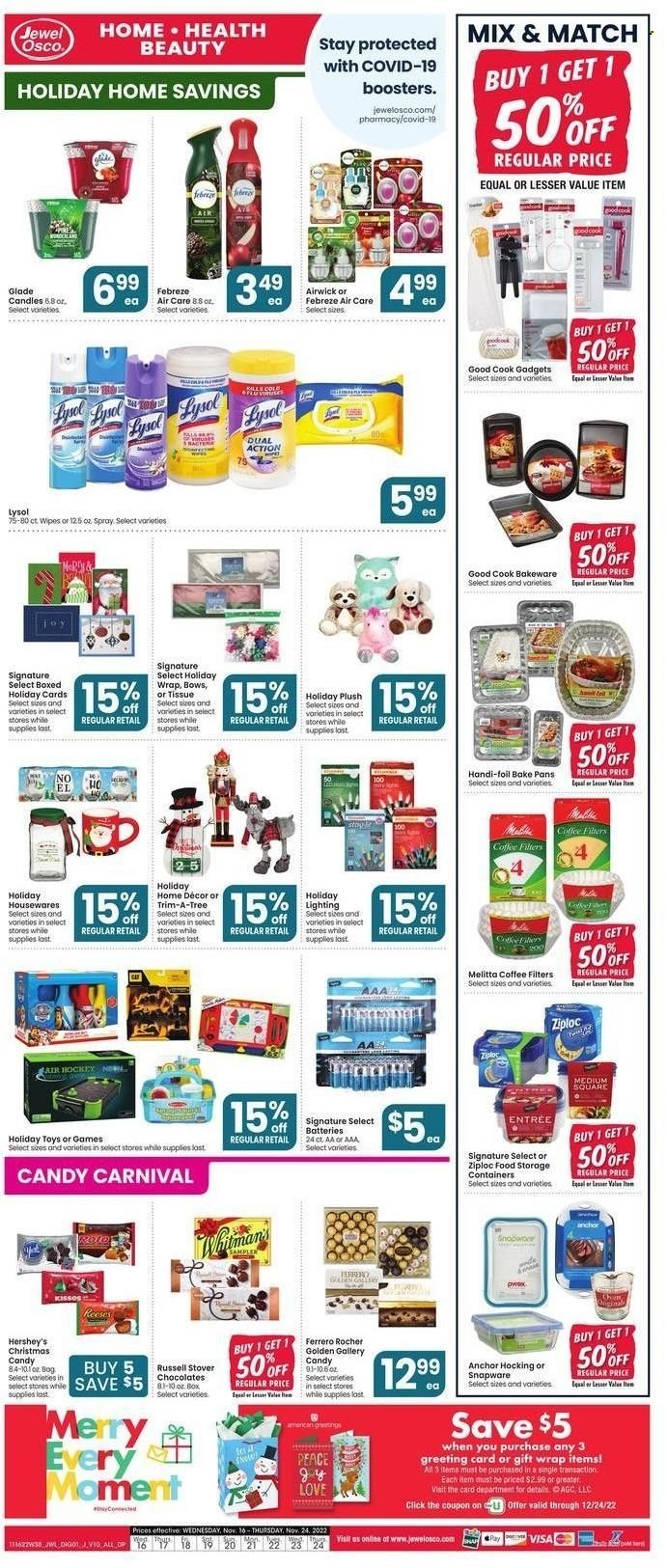 Jewel Osco ad - 11/16/2022 - 11/24/2022. Page 1