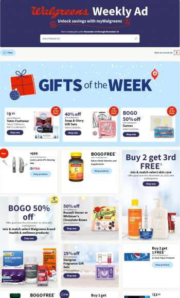 Walgreens Flyer - 11/20/2022 - 11/26/2022.