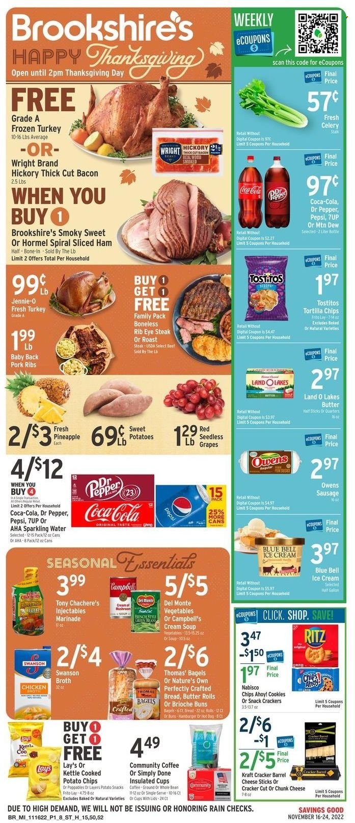Brookshires ad - 11/16/2022 - 11/24/2022. Page 1