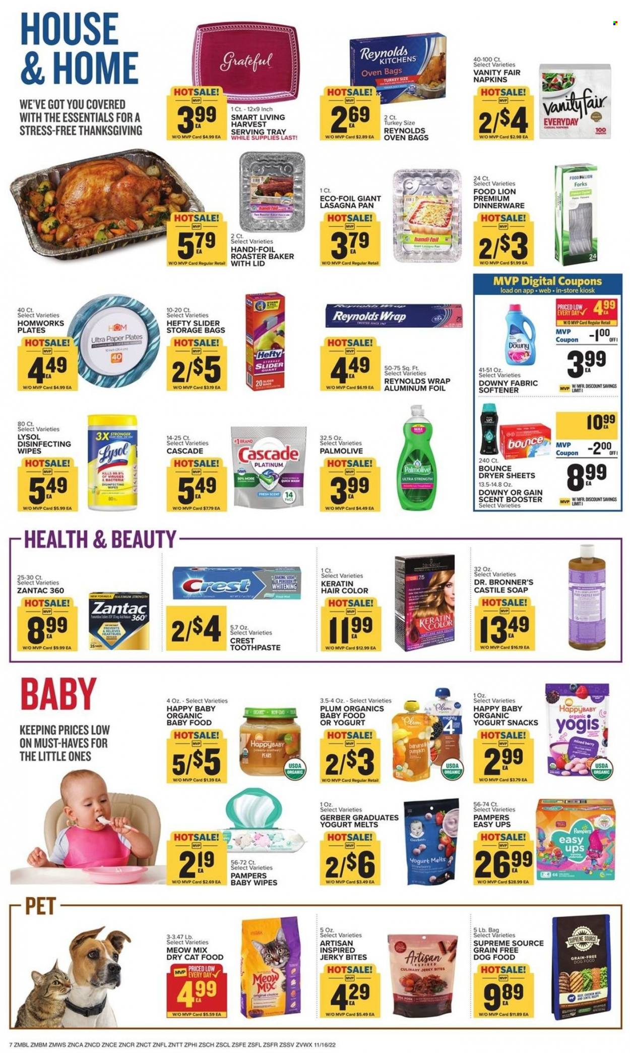 Food Lion ad - 11/16/2022 - 11/24/2022. Page 7