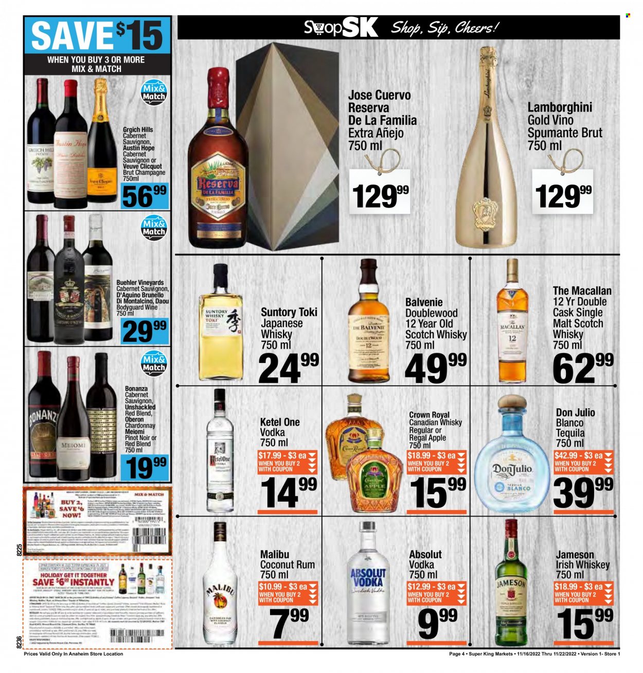 Super King Markets ad - 11/16/2022 - 11/22/2022. Page 4