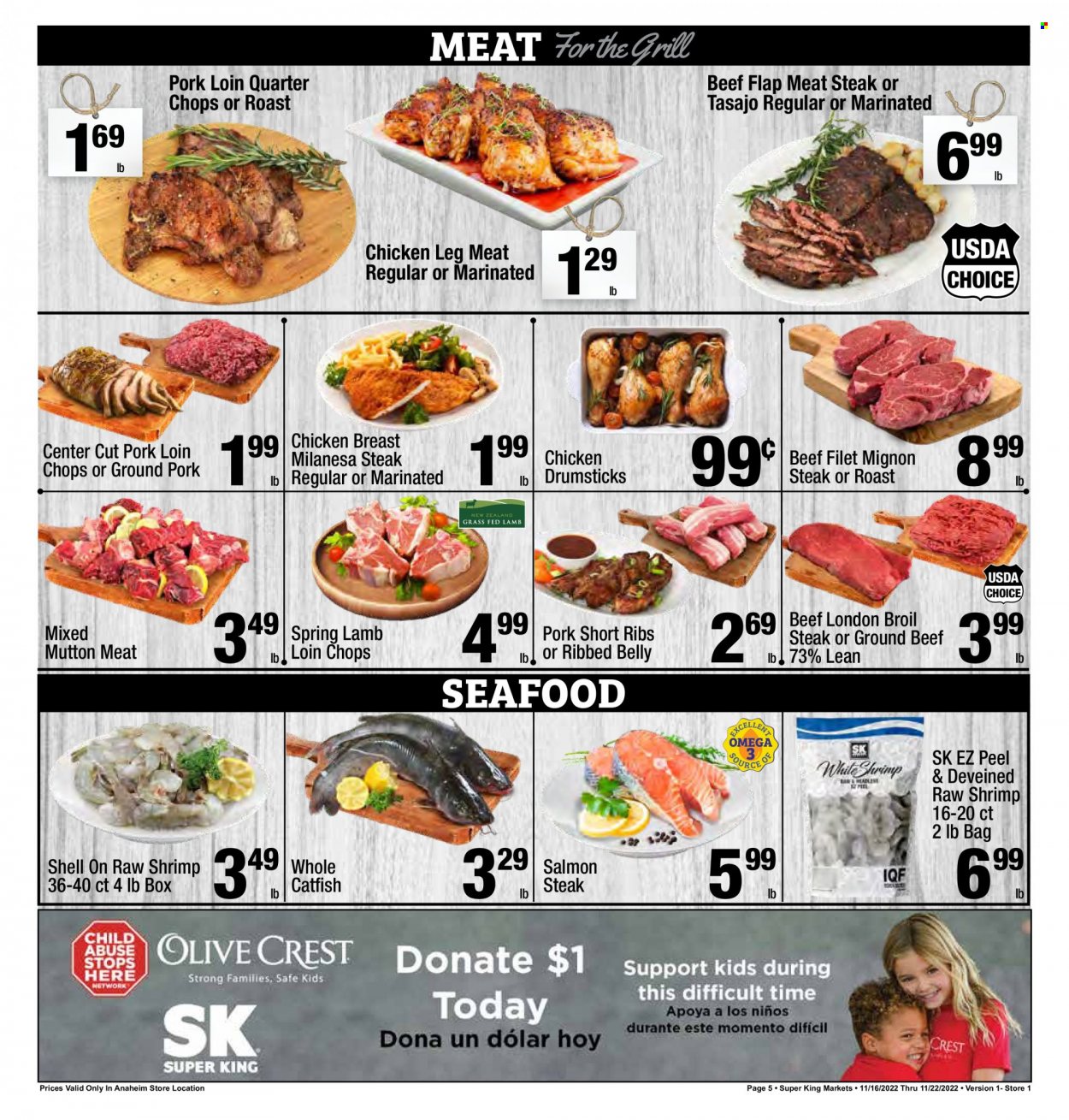 Super King Markets ad - 11/16/2022 - 11/22/2022. Page 5
