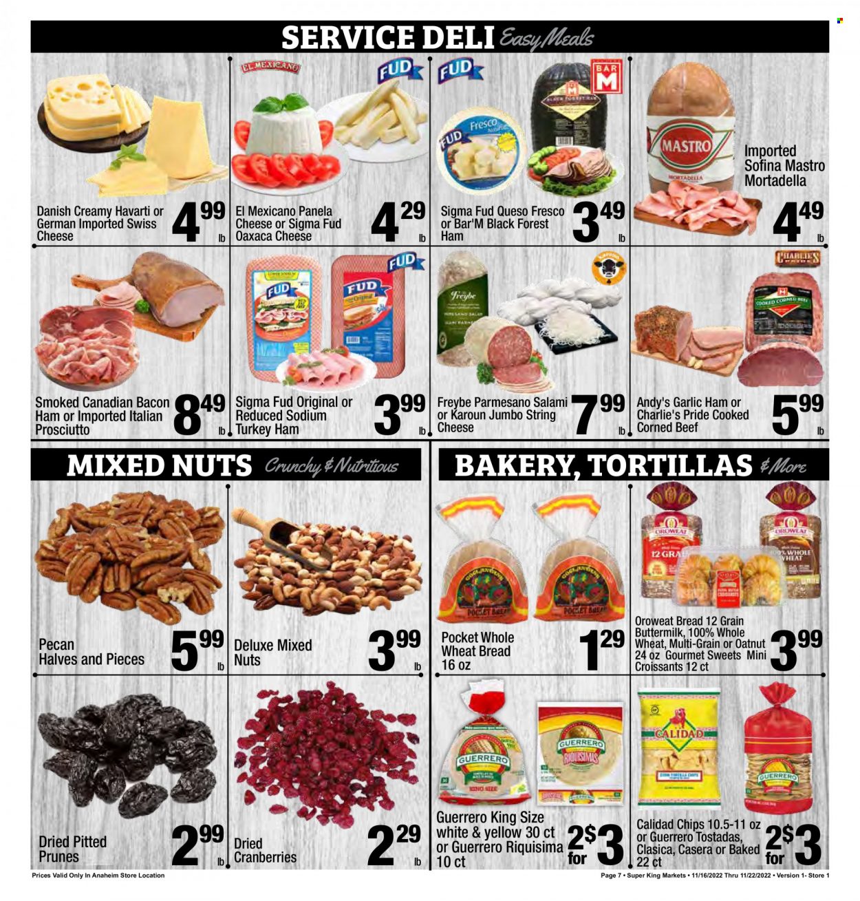 Super King Markets ad - 11/16/2022 - 11/22/2022. Page 7