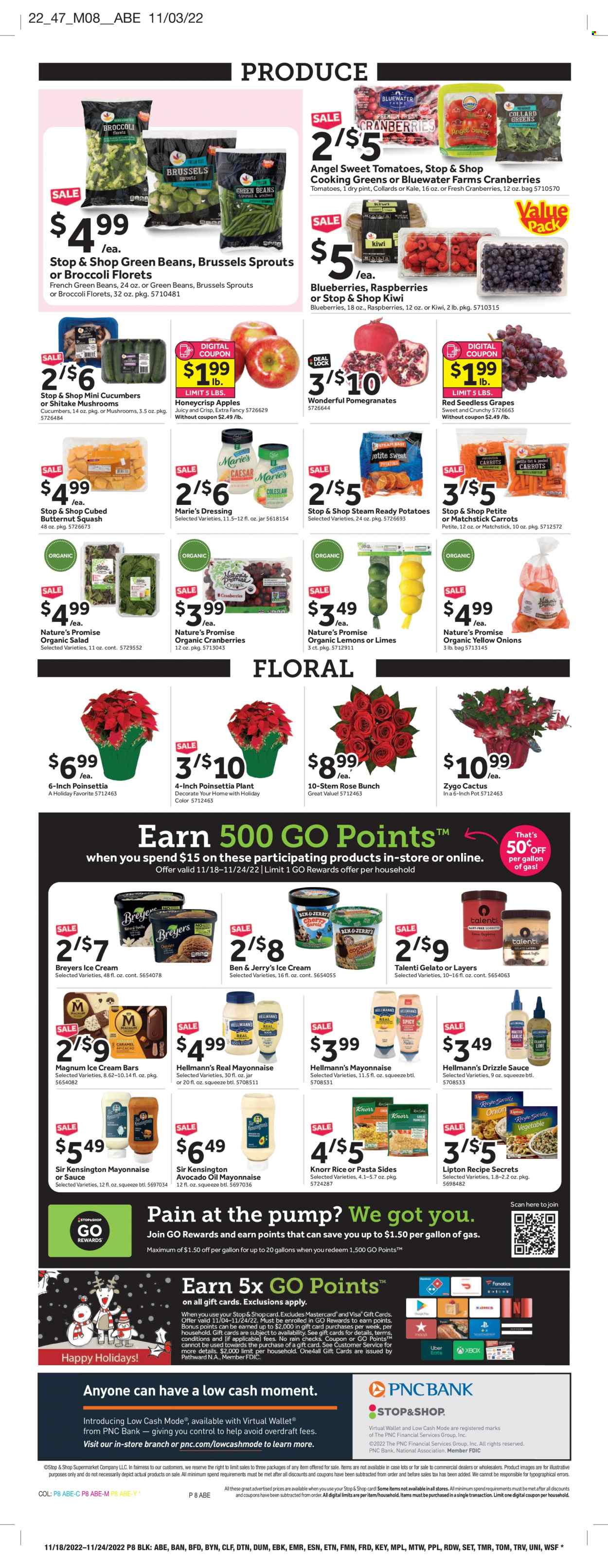 Stop & Shop ad - 11/18/2022 - 11/24/2022. Page 9